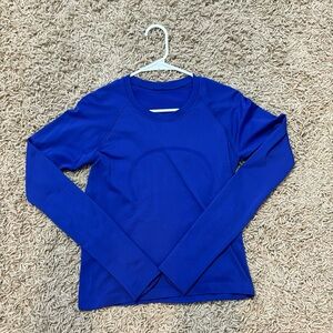 Swiftly Tech Long sleeve shirt 2.0 race length in psychic blue